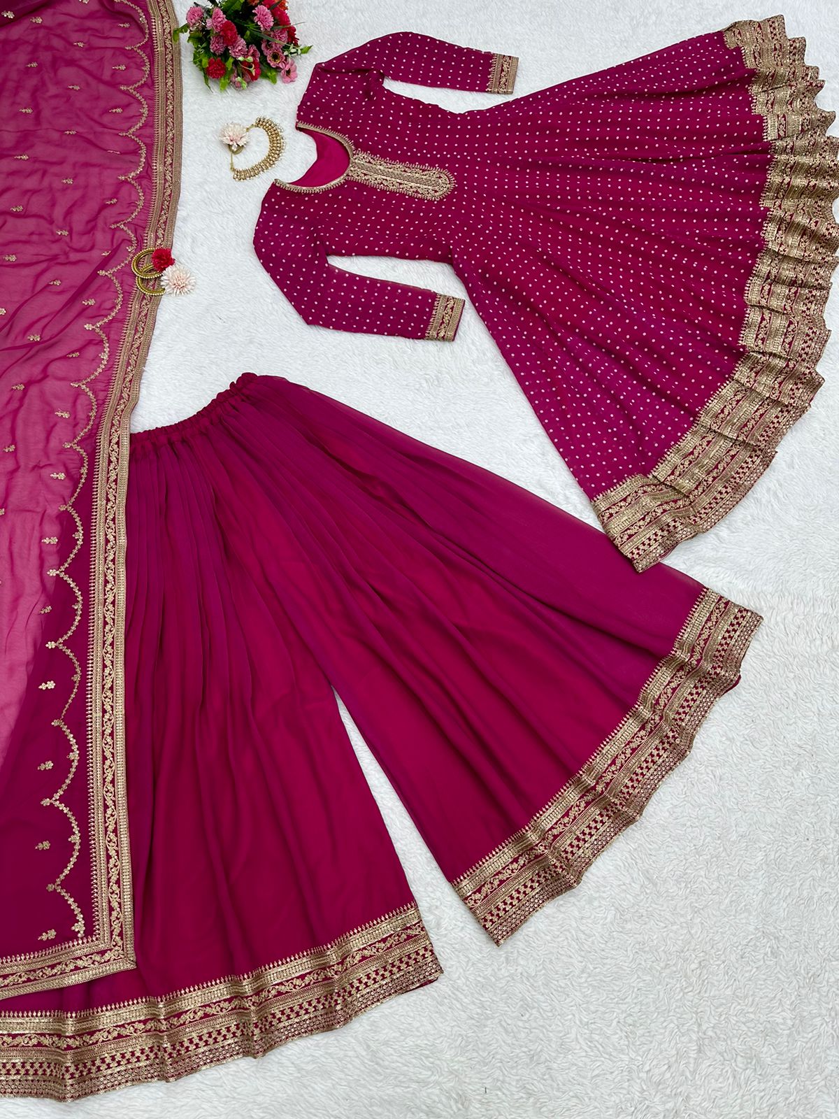 Latest Designs of Pink Anarkali Dresses Shopping - Joshindia