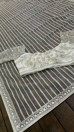 Buy Latest Designer White Color Saree Online At Best Price - Joshindia