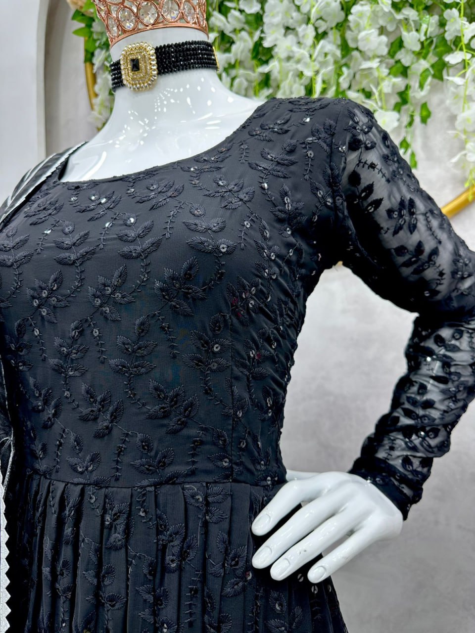 Buy Black Kurtas Set online in India - Joshindia