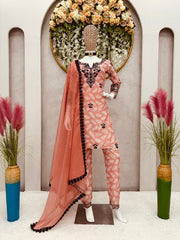 Buy Peach Kurta Sets online in India - Joshindia
