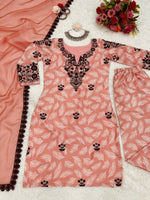 Buy Peach Kurta Sets online in India - Joshindia