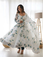 Buy White Anarkali online at Best Prices in India - Joshindia