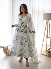 Buy White Anarkali online at Best Prices in India - Joshindia