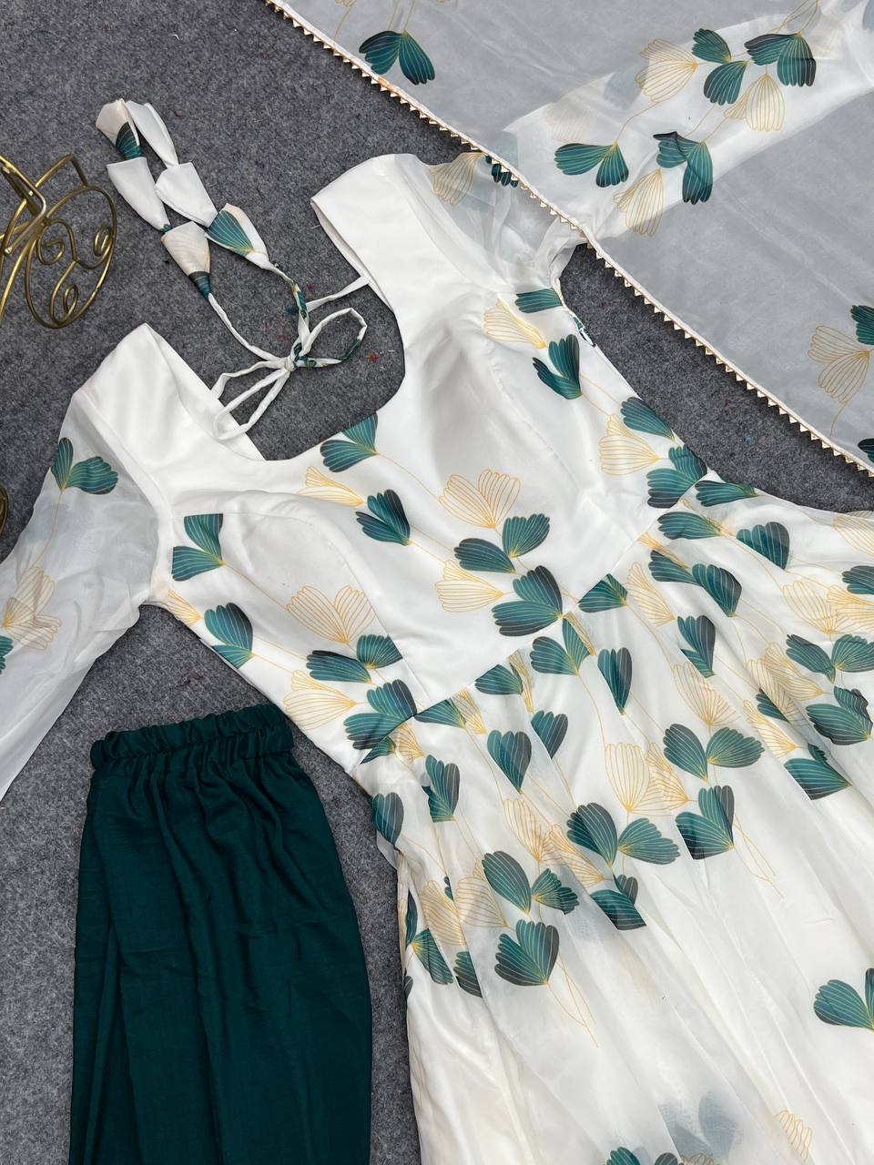 Buy White Anarkali online at Best Prices in India - Joshindia