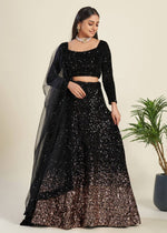 Buy Latest Black Color Lehenga Choli Online at Best Price - Joshindia