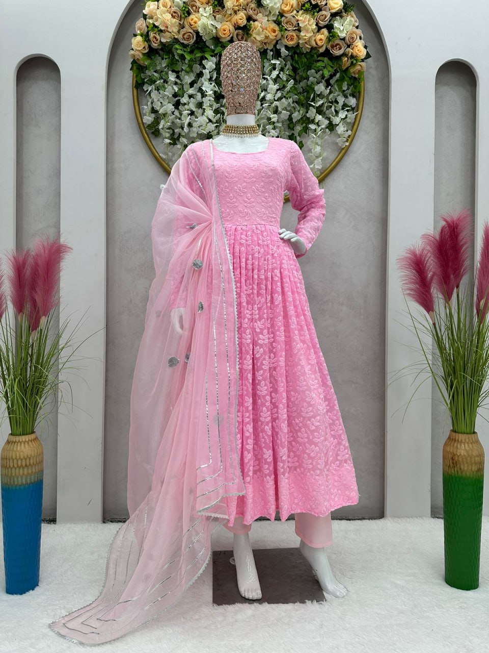 Buy Pink Womens Ethnic Sets Online at Best Prices In India