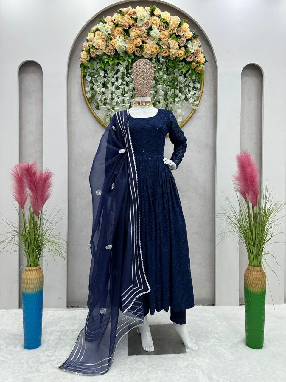 Buy Latest Blue Kurta Set For Women Online in India - Joshindia
