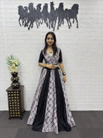 Premium Ajrakh Printed Lehenga Choli – Navratri Special Heavy Rayon Cotton Set