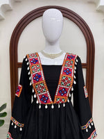 Heavy Rayon Silk Top Plazo Set with Real Mirror Embroidery &amp; Kodi Work | Ready to Wear
