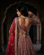 Butterfly Net Lehenga with Sequins Embroidery &amp; Cancan Canvas Layers | Semi-Stitched