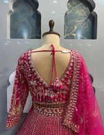 Soft Net Lehenga with Coding Sequins Work &amp; Cancan Canvas Layers | Semi-Stitched