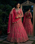Soft Net Lehenga with Coding Sequins Work &amp; Cancan Canvas Layers | Semi-Stitched