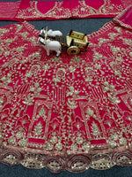 Soft Net Lehenga with Coding Sequins Work &amp; Cancan Canvas Layers | Semi-Stitched
