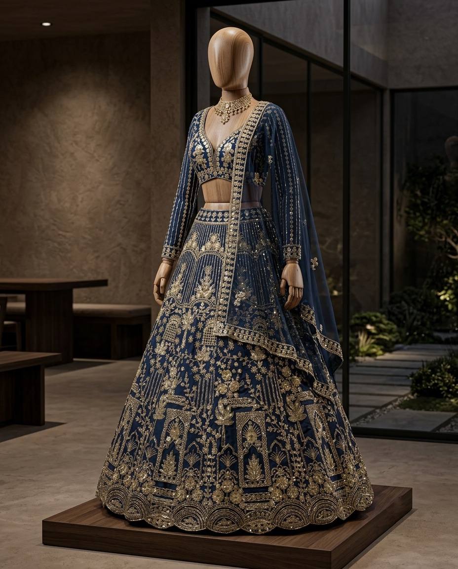 Soft Net Lehenga with Coding Sequins Work &amp; Cancan Canvas Layers | Semi-Stitched