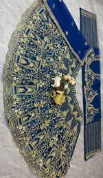 Soft Net Lehenga with Coding Sequins Work &amp; Cancan Canvas Layers | Semi-Stitched