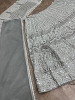 Premium Faux Georgette Lehenga with Sequins Embroidery &amp; Butterfly Net Dupatta