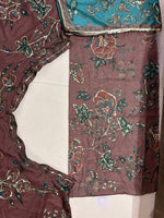 Georgette Lehenga with Digital Print &amp; Sequence Figure Work | Can-Can Canvas Layers