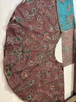 Georgette Lehenga with Digital Print &amp; Sequence Figure Work | Can-Can Canvas Layers
