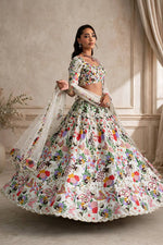 Premium Masti Silk Embroidered Flared Lehenga Choli Set
