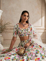 Premium Masti Silk Embroidered Flared Lehenga Choli Set