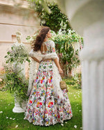 Premium Masti Silk Embroidered Flared Lehenga Choli Set