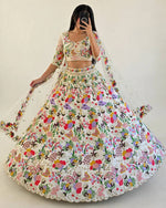 Premium Masti Silk Embroidered Flared Lehenga Choli Set