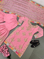 Buy Trendy Pink Sharara Online in India - Joshindia