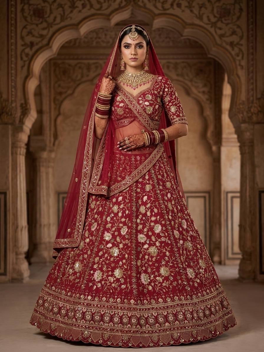 Designer Faux Georgette Lehenga Choli