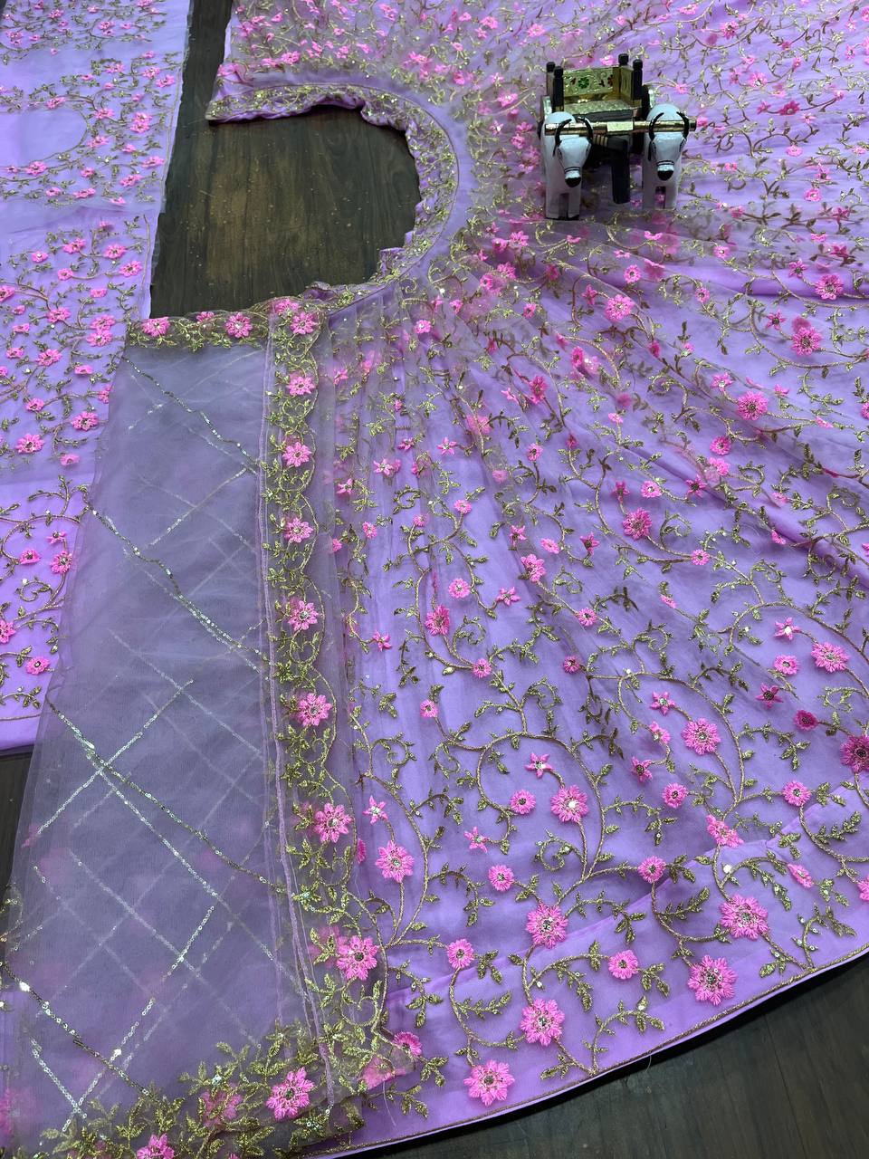 Heavy Designer Soft Butterfly Net Lehenga Choli