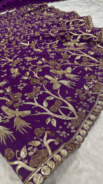 Purple Color Designer Silk Lehenga Choli