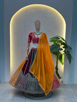 ElegantDesigner Faux Georgette Lehenga Choli