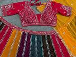 ElegantDesigner Faux Georgette Lehenga Choli