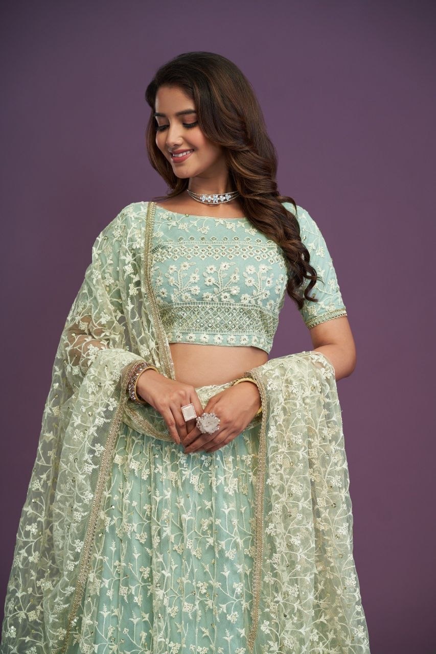 Premium Heavy Net Designer Lehenga Choli