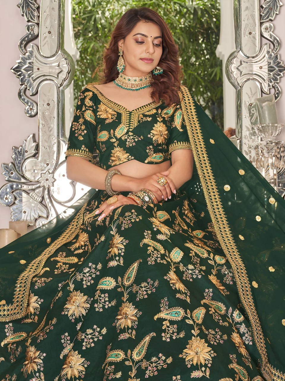 Beautiful Beige Color designer Lehenga Choli For great looks