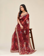 Buy Red Color Fashion Sarees Online - Joshindia