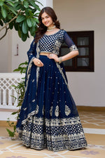 Heavy Fox Georgette Designer Lehenga Choli