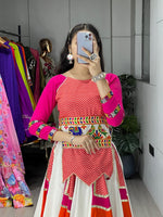 Beautiful Navratri Designer Rayon Cotton Lehenga Choli