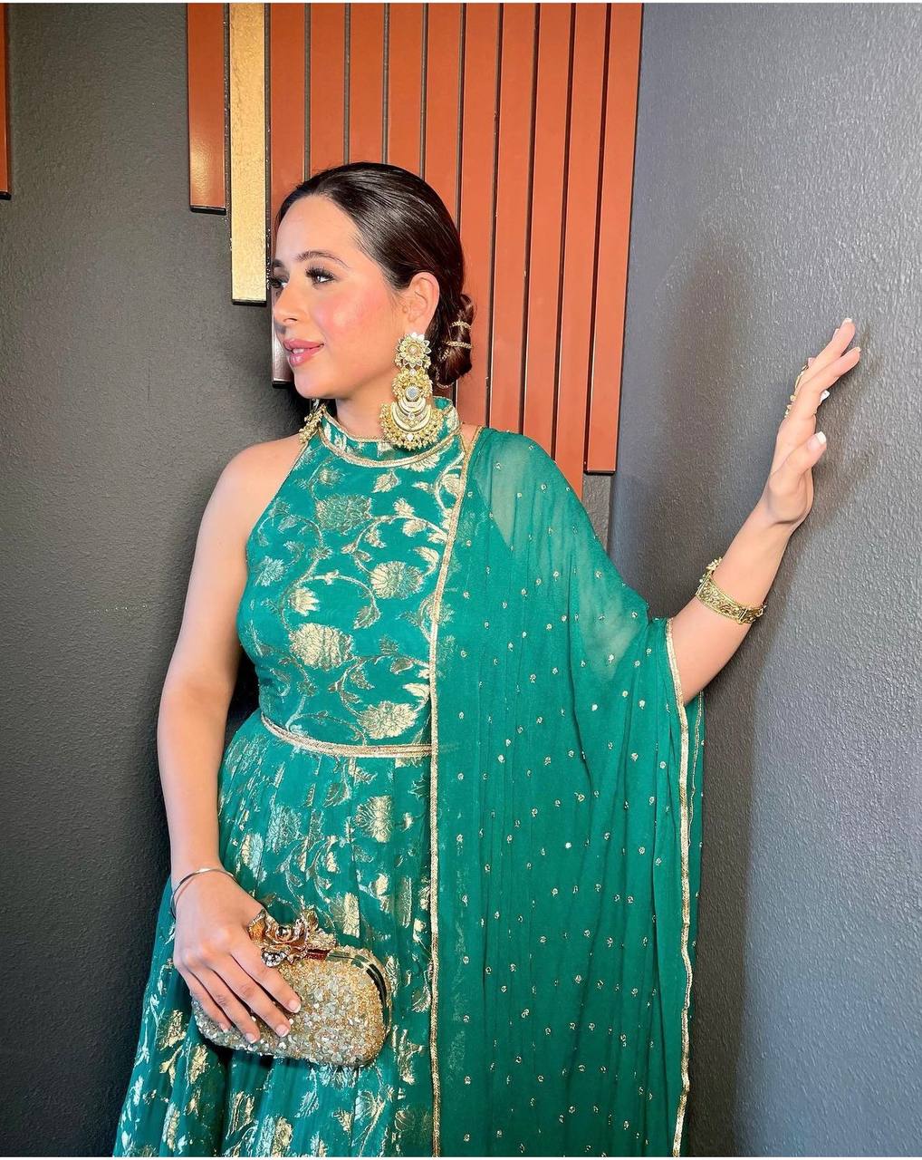 Buy Silk Green Dress online in India - Joshindia