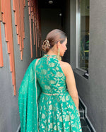 Buy Silk Green Dress online in India - Joshindia