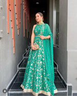 Buy Silk Green Dress online in India - Joshindia