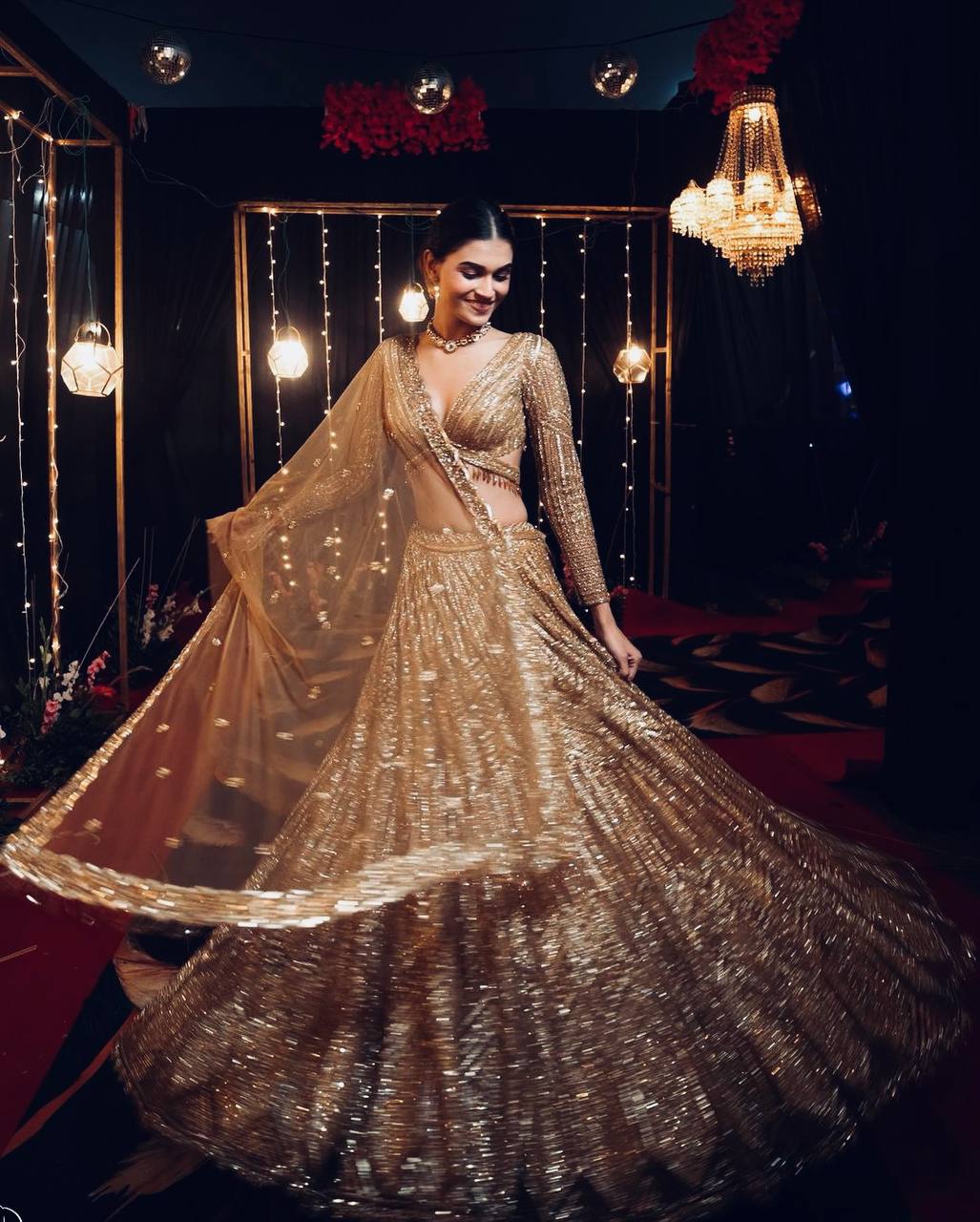 Silk Georgette Designer Lehenga choli