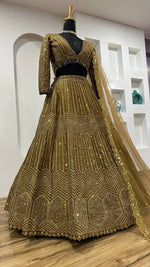 Silk Georgette Designer Lehenga choli