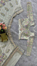 Buy White Color Designer Soft Butterfly Net Lehenga Choli