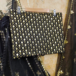 Elegant Black Color Georgette Lehenga Choli