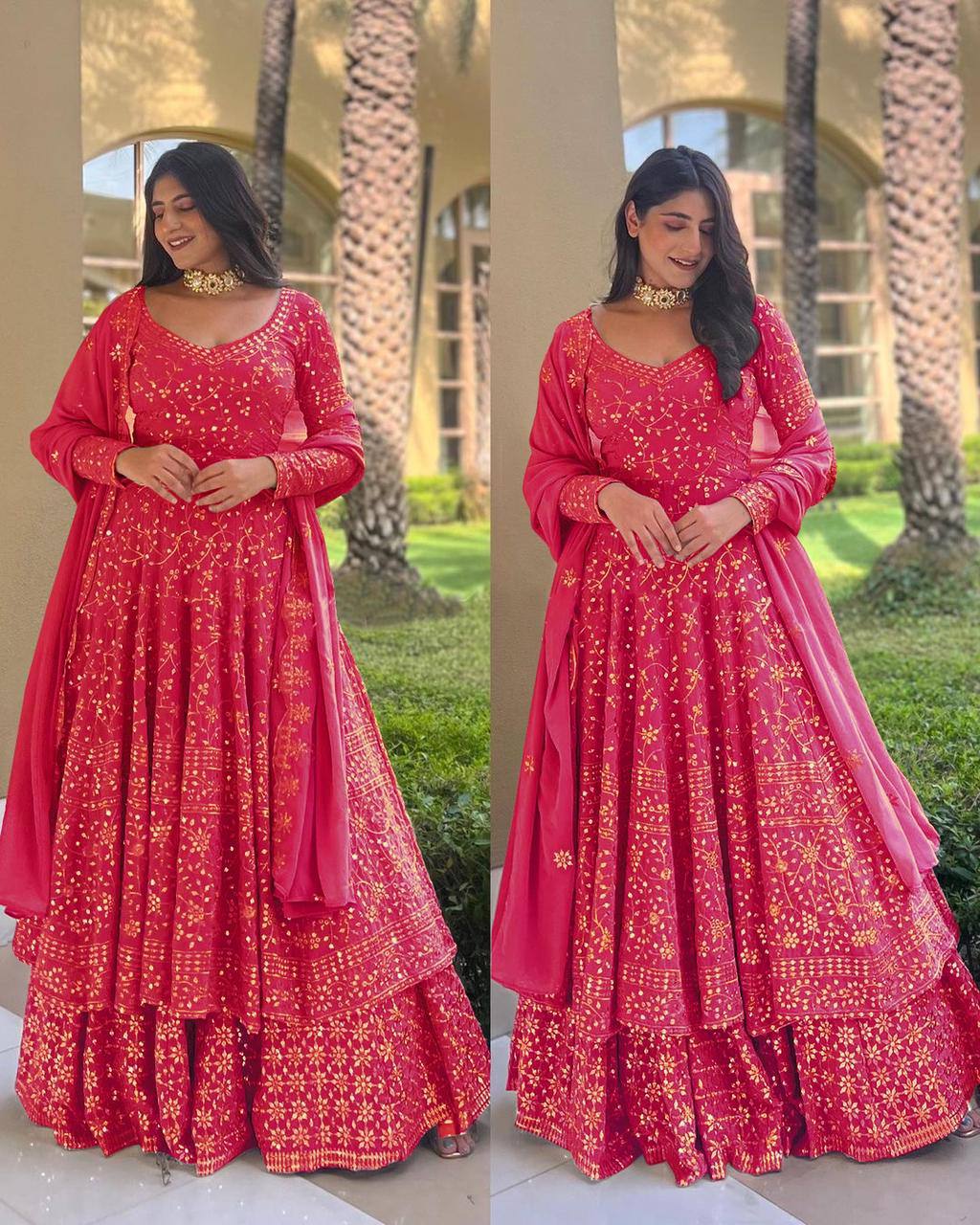 Bridal & Wedding Wear Net Dupatta with Heavy Border – Dupatta Bazaar