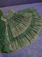 Buy Trendy Green Lehenga Choli Online in India - Joshindia