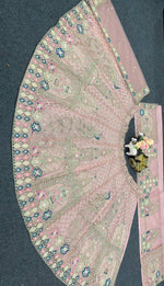 Premium Baby Pink Color Soft Net Embroidered Lehenga Choli