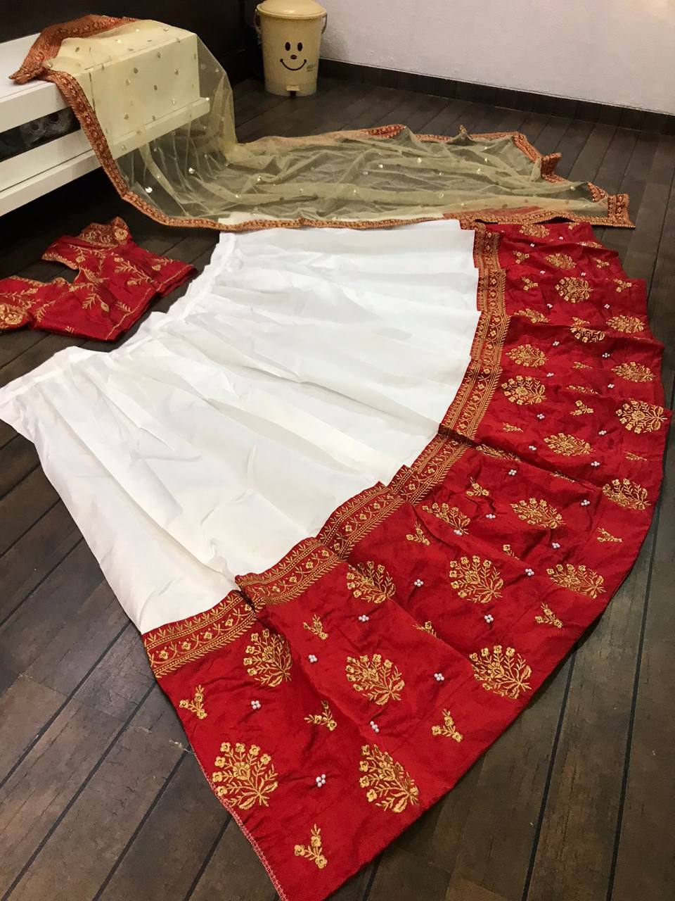 Buy Latest Red Color Lehenga Choli Online - Joshindia