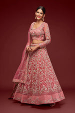 Buy Trendy Pink Heavy Embroidered Lehenga Choli