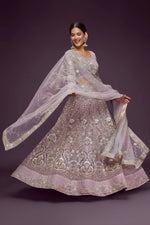 Designer Heavy Embroidered Soft Net Lehenga Choli
